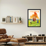 Howl's Moving Castle Poster - Mockup 1