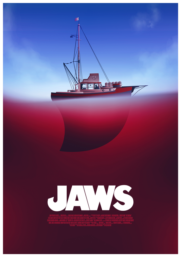 Jaws 'Bloody Waters' Poster