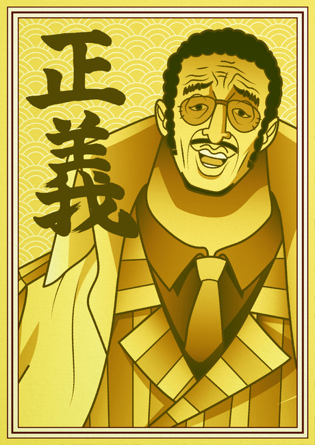 One Piece x Kizaru Poster
