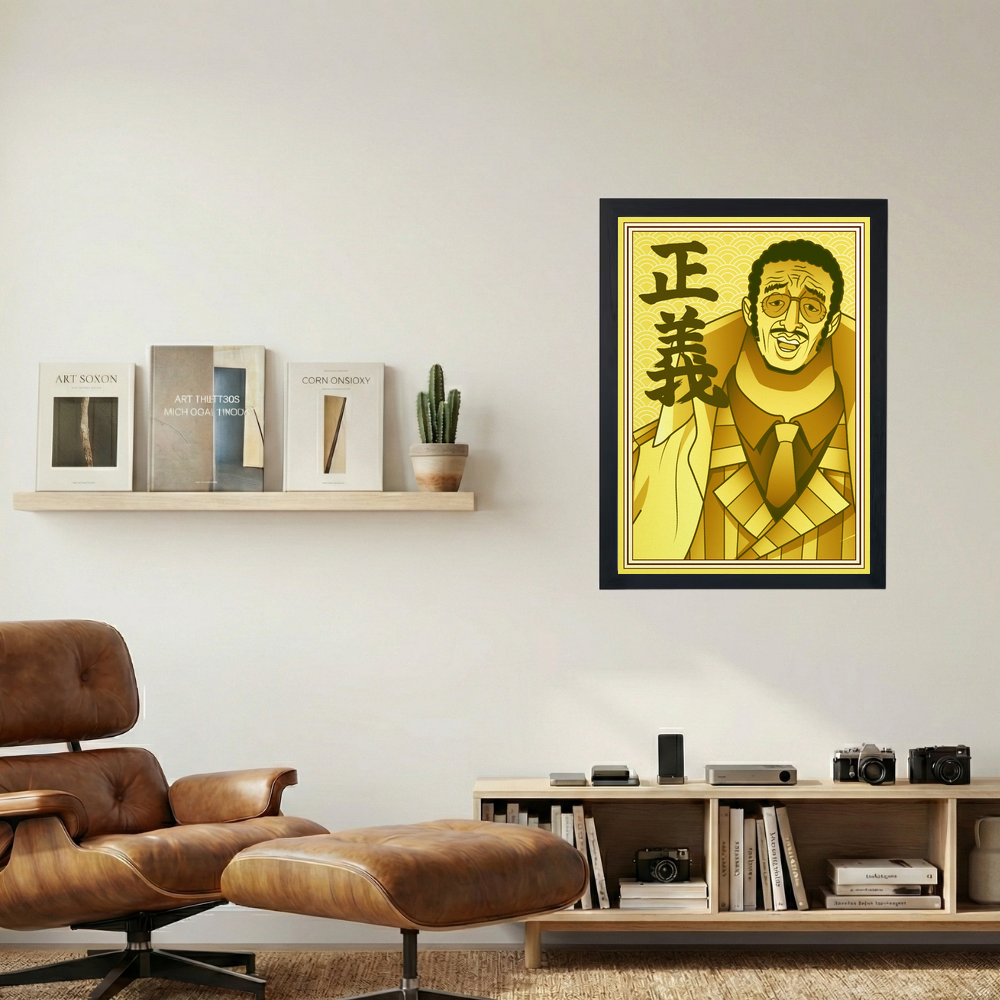 One Piece x Kizaru Poster - Mockup 1