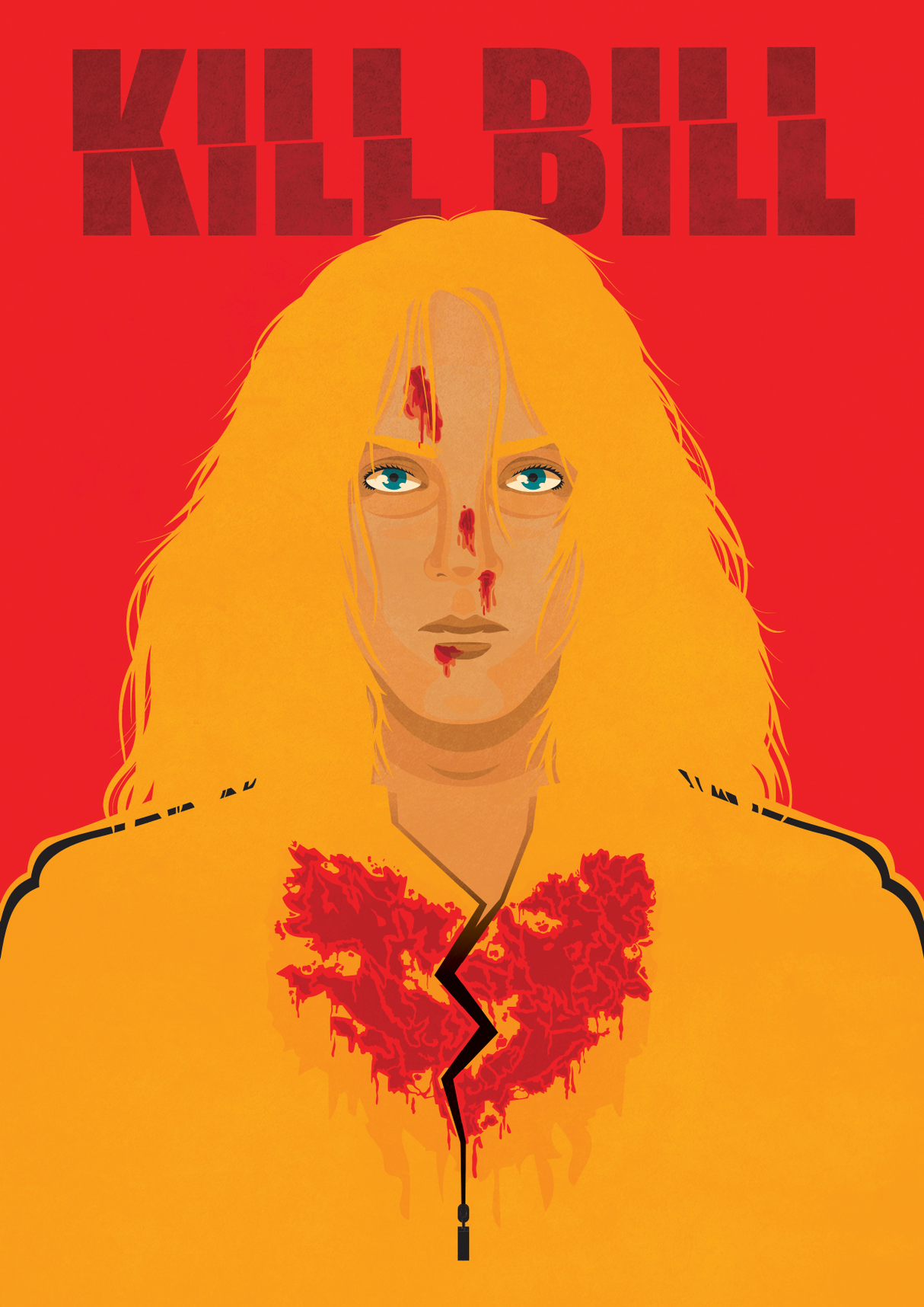 Kill Bill Illustration Poster