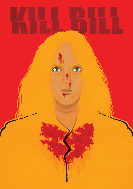 Kill Bill Illustration Poster