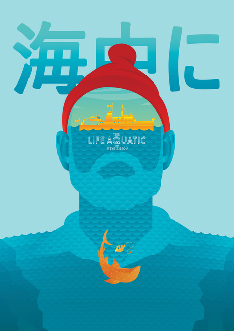 Life Aquatic Poster