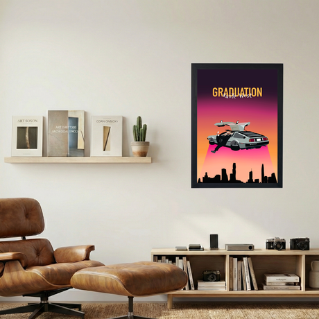 Kanye West 'MURAKAMI'S MORNING' Poster - Mockup 1