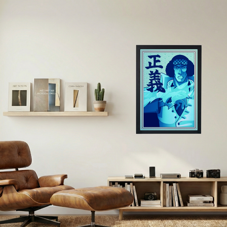 One Piece x Kuzan Poster - Mockup 1