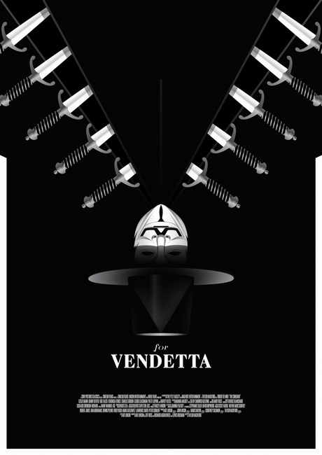 V For Vendetta Poster