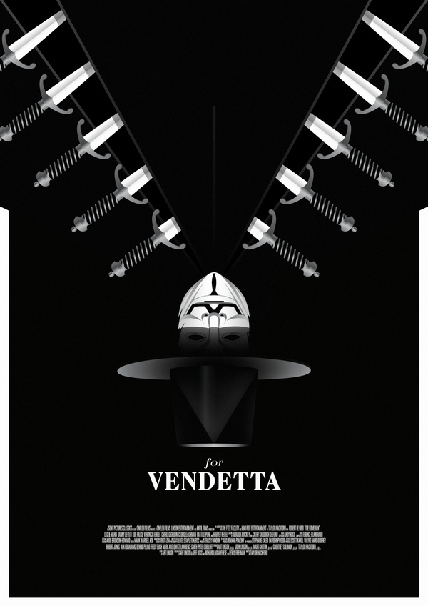 V For Vendetta Poster