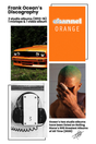 Frank Ocean's Discography Poster