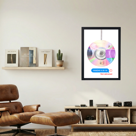 Kanye West 'Yandhi: Not Delivered' Poster - Mockup 1