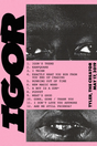 Tyler, The Creator 'Igor Tracklist' Poster