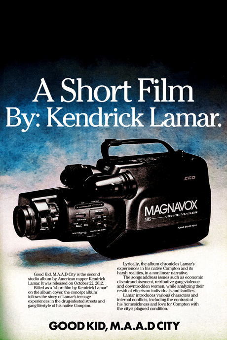 Kendrick Lamar 'GKMC: A Short Film' Poster