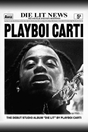 Playboi Carti 'Die Lit News' Poster