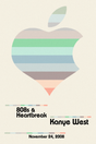 Kanye West '808's & Apple' Poster