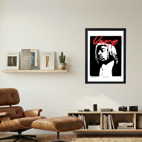 Playboi Carti 'Whole Lotta Vamp' Poster - Mockup 1