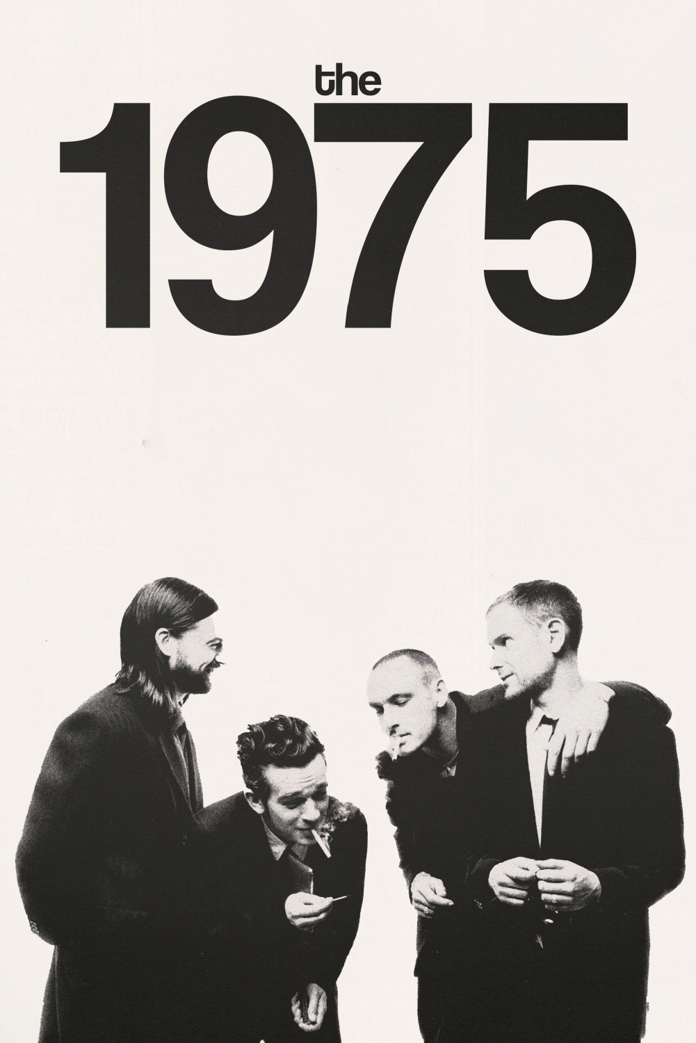 The 1975 'B&W' Poster