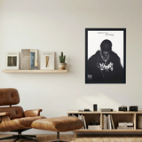 Destroy Lonely B&W Poster - Mockup 1