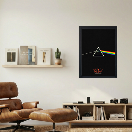 Pink Floyd 'Dark Side Of The Moon' Poster - Mockup 1