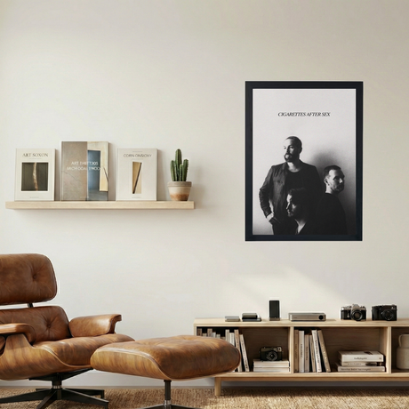 Cigarettes After Sex B&W Poster - Mockup 1