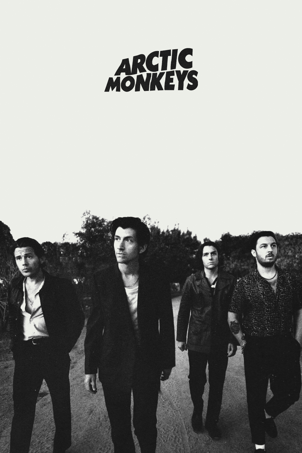 Arctic Monkeys B&W Poster