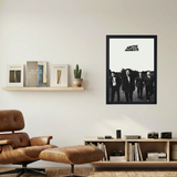 Arctic Monkeys B&W Poster - Mockup 1