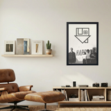 The Neighbourhood 'Hard' Poster - Mockup 1