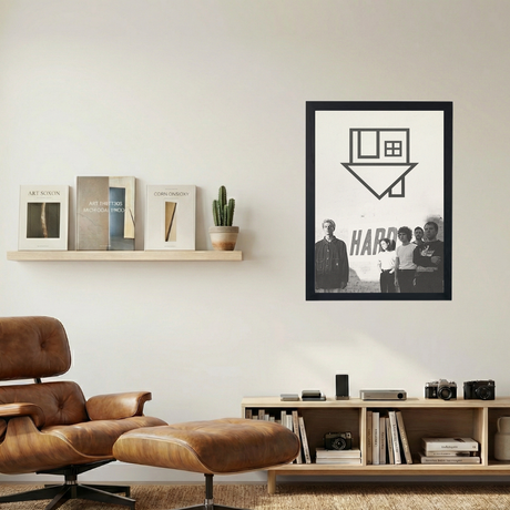 The Neighbourhood 'Hard' Poster - Mockup 1