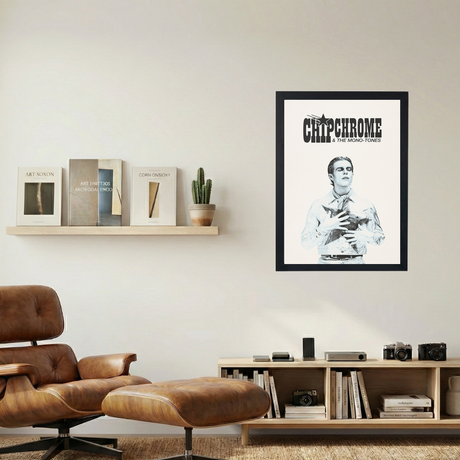 The Neighbourhood 'Chip Chrome' Poster - Mockup 1