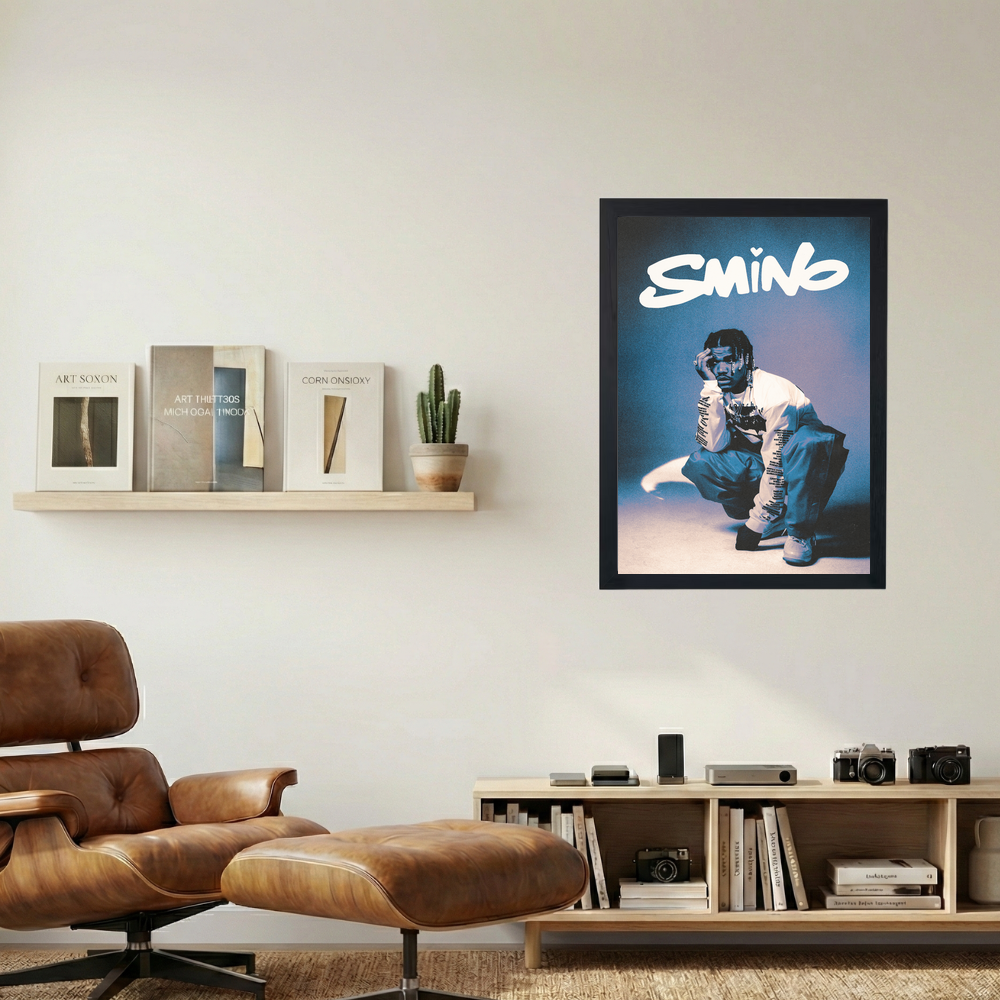 Smino 'Noir' Poster - Mockup 1