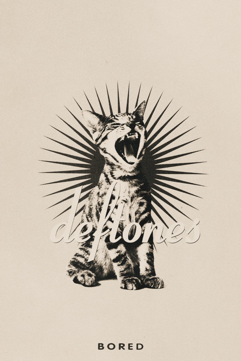 Deftones 'Bored' Poster V2
