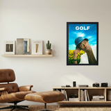 Tyler The Creator 'Golf Meadows'  Poster - Mockup 1