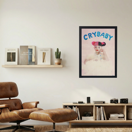 Melanie Martinez 'Cry Baby' Poster V4 - Mockup 1