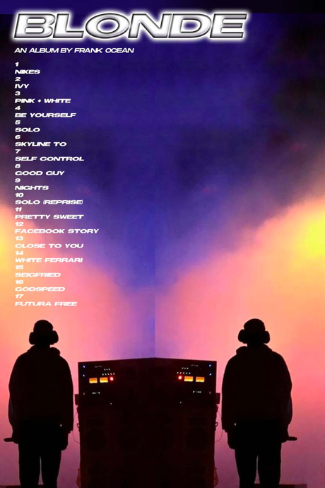 Frank Ocean Blond 'Duality' Poster