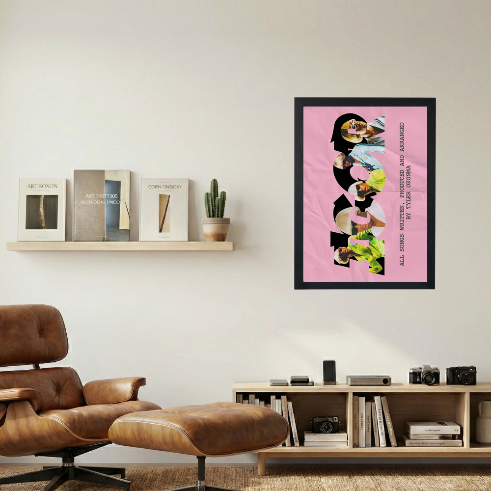 Tyler The Creator 'Writer, Producer, Executor' Poster - Mockup 1