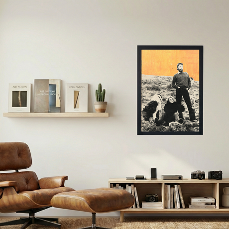 Paul & Linda McCartney Poster - Mockup 1