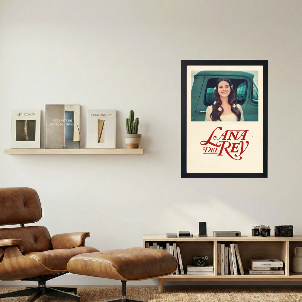 Lana Del Rey 'Lust For Life' Poster - Mockup 1