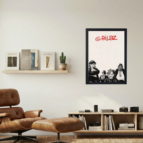 Gorillaz Poster - Mockup 1