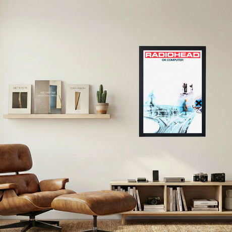 Radiohead 'OK Computer' Poster - Mockup 1