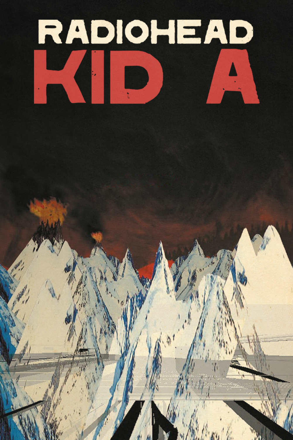 Radiohead 'Kid A' Poster