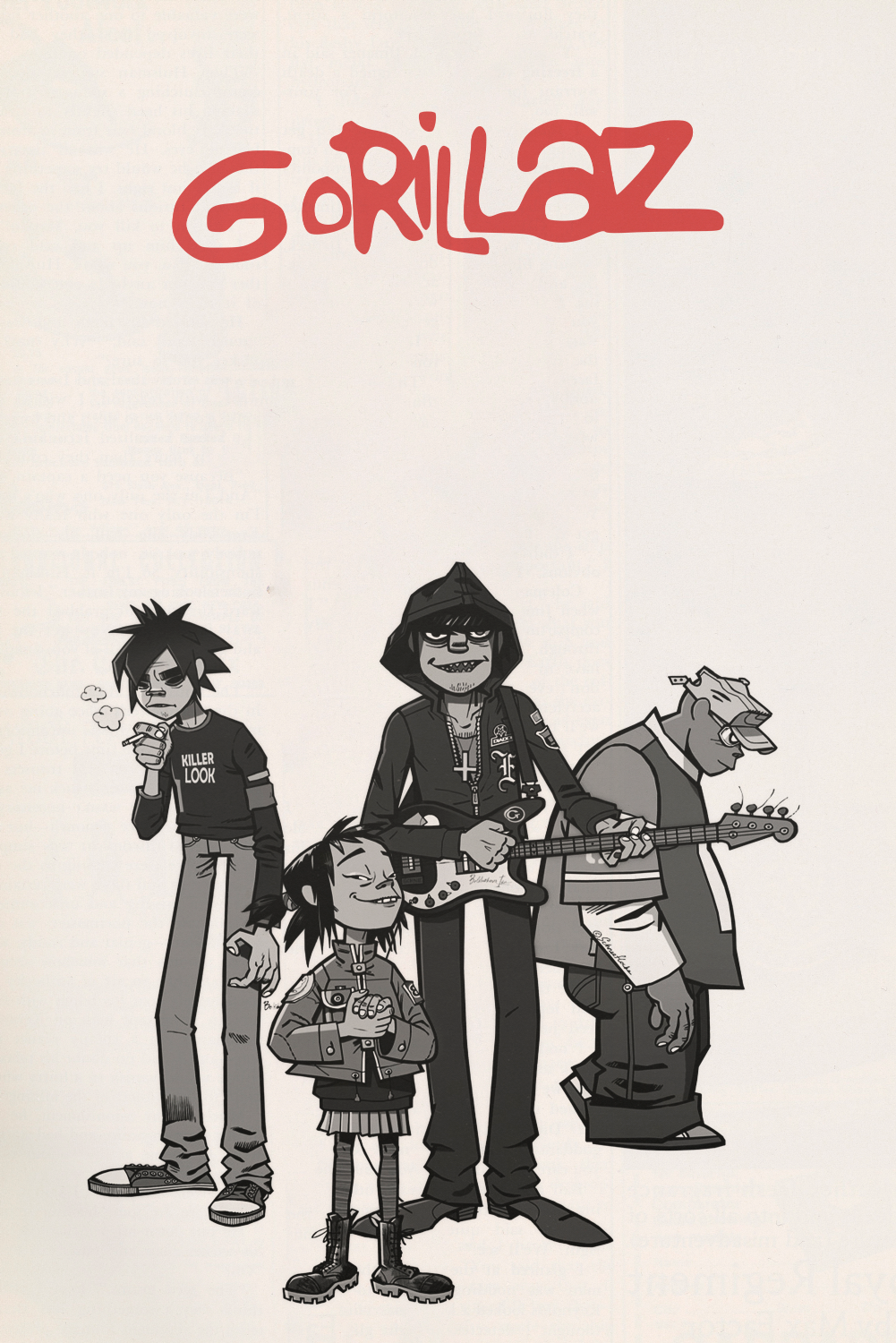 Gorillaz Poster V2