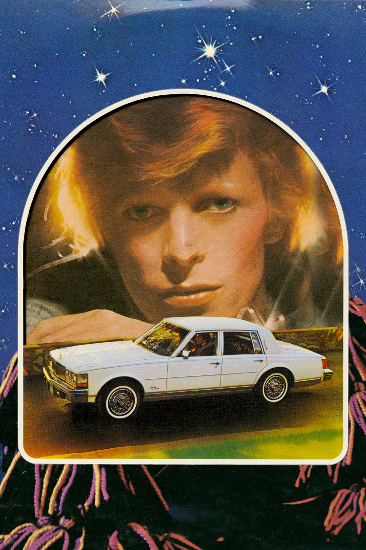 David Bowie Collage Poster