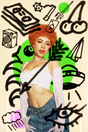 Ice Spice 'Graffiti' Poster