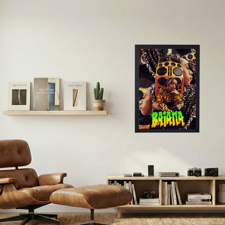 Nia Archives 'Baian' Poster - Mockup 1