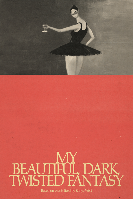 Kanye West 'MBDTF: Lived By Ye' Poster - Mockup 1