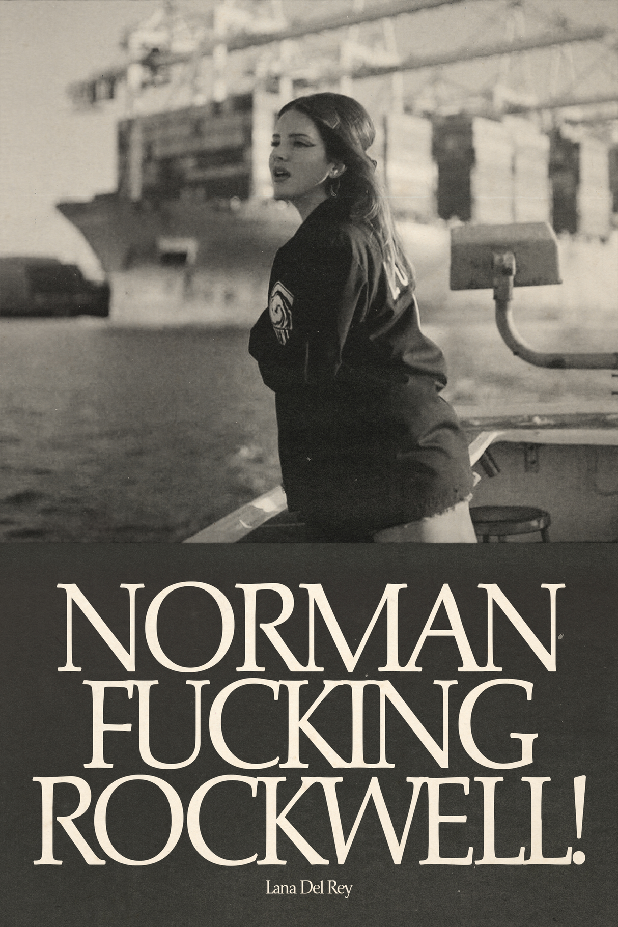 Lana Del Rey 'Norman F**king Rockwell!' Poster - Mockup 1