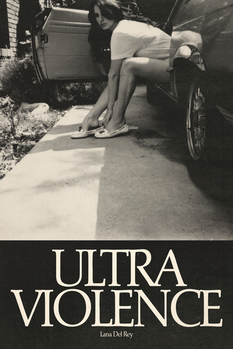 Lana Del Rey 'Ultraviolence' Poster - Mockup 1
