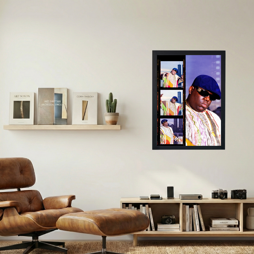 Biggie Smalls 'Photobooth' Poster - Mockup 1