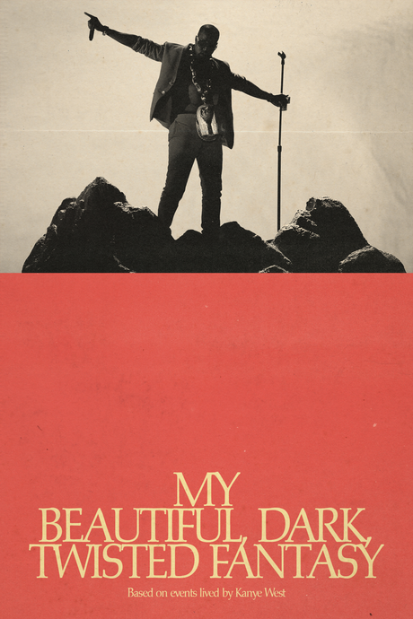 Kanye West 'MBDTF: Lived By Ye' Poster V2 - Mockup 1