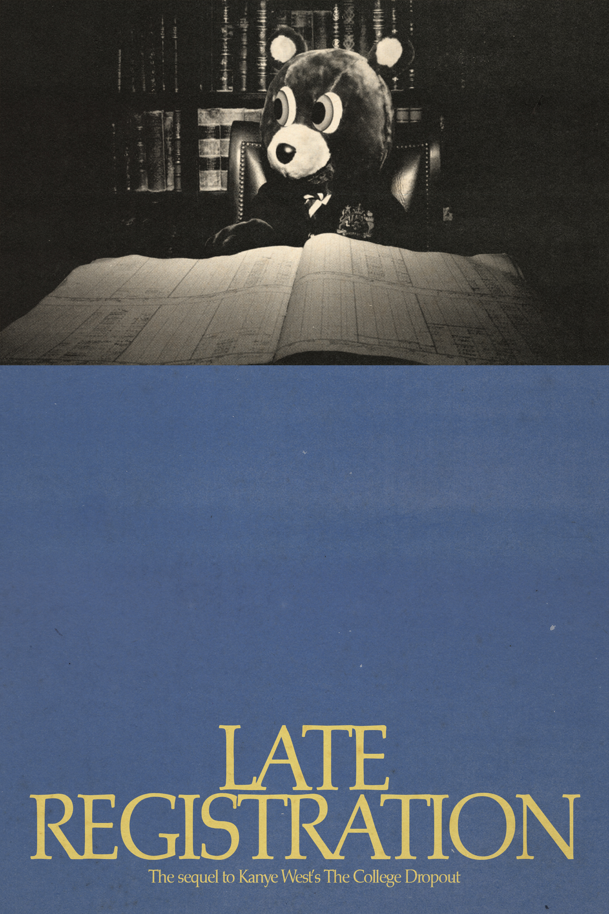 Kanye West 'Late Registration: The Sequel' Poster - Mockup 1