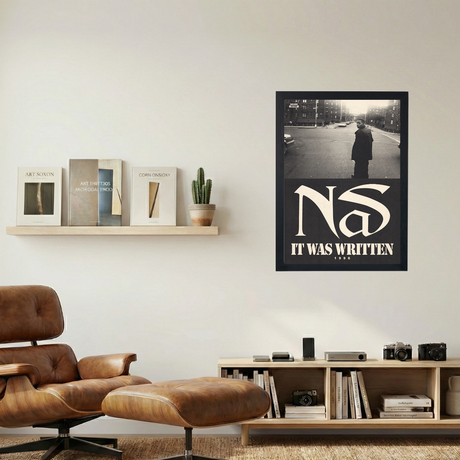 Nas 'It Was Written' Poster - Mockup 1