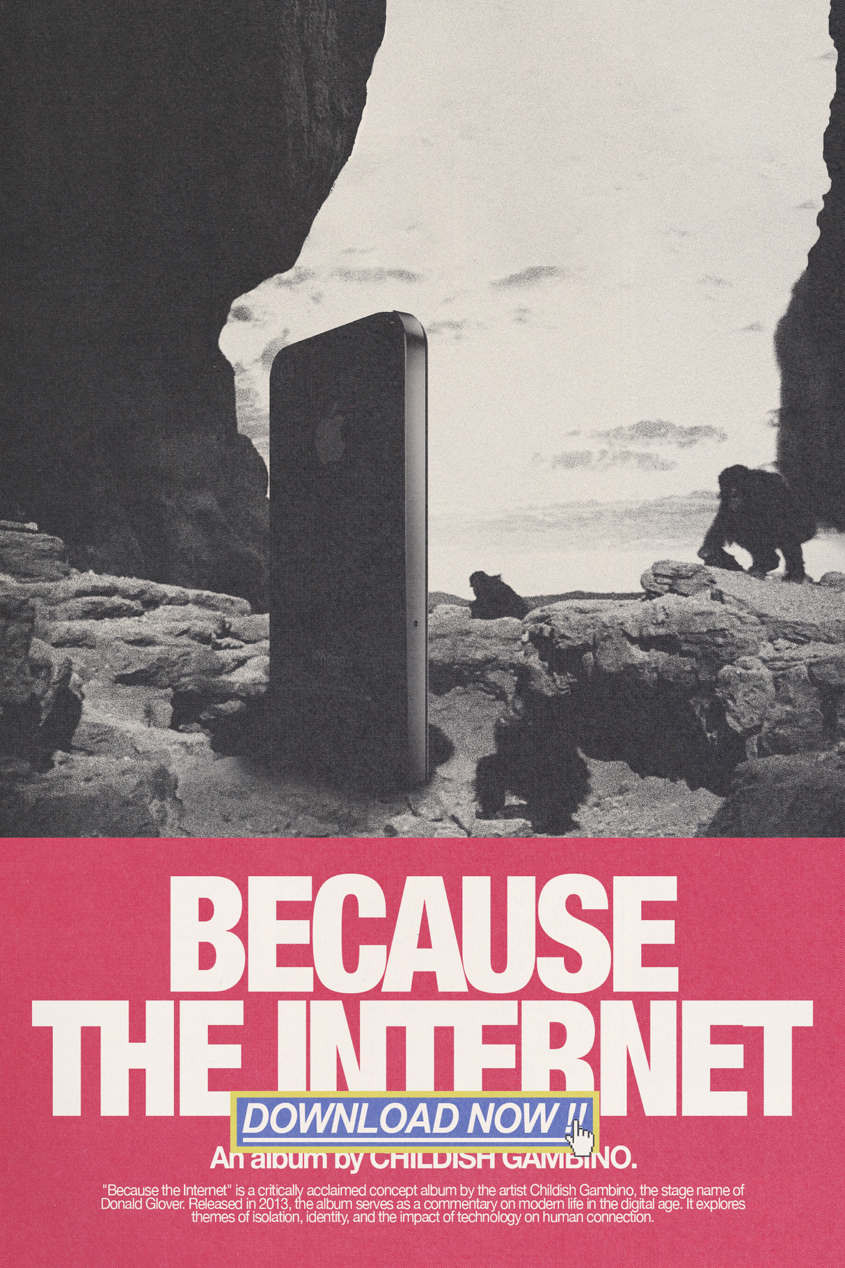 Childish Gambino 'Because The Internet' Poster
